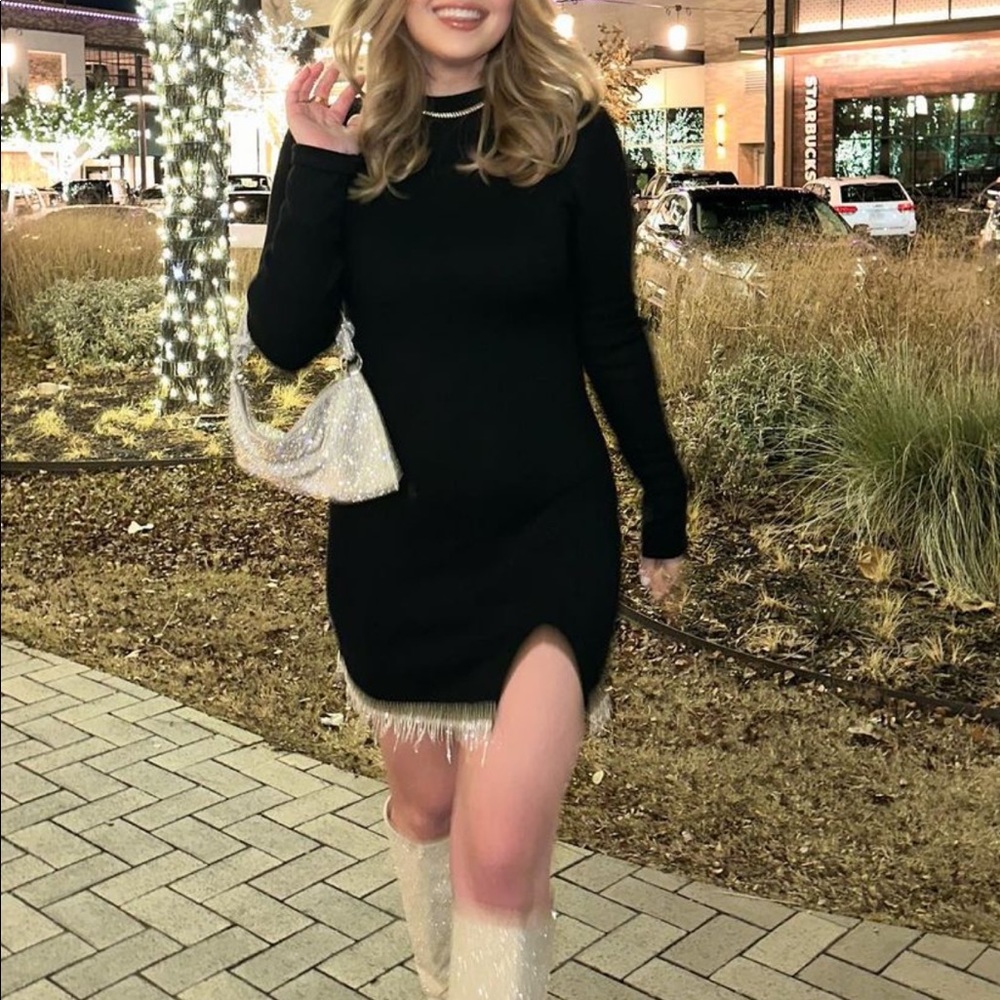 ZARA black dress